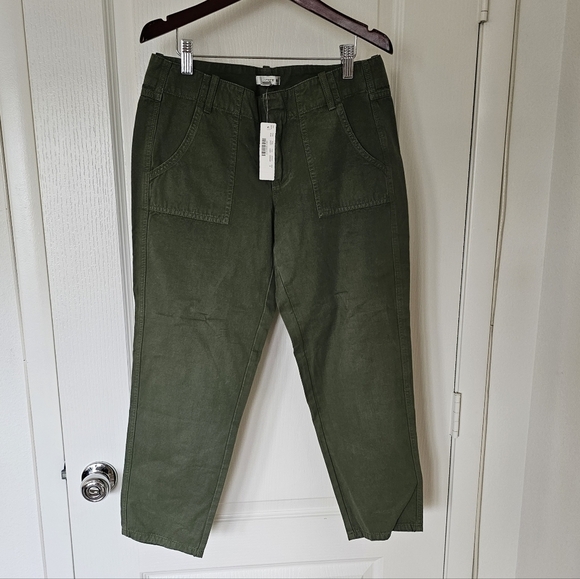 J. Crew Olive Green Cargo Scout Chino Pant 31377 - Picture 3 of 8